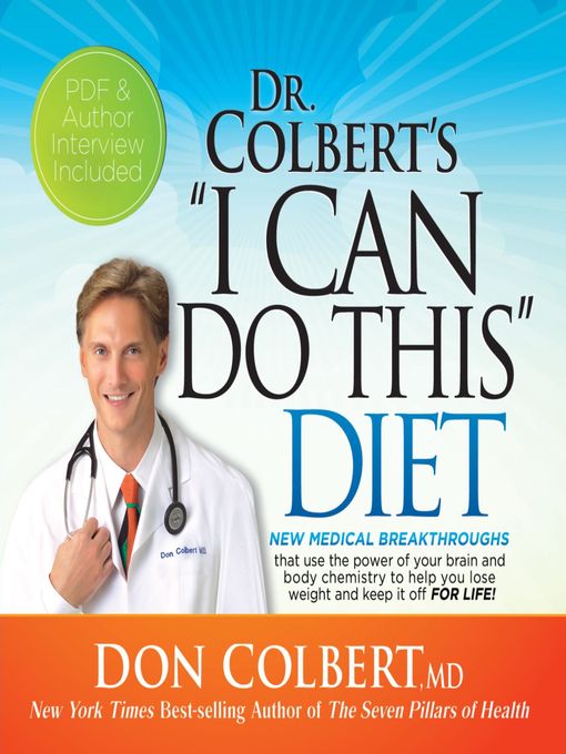 Title details for Dr. Colbert's "I Can Do This" Diet by Don Colbert - Available